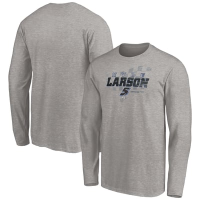 Kyle Larson Difference Maker Long Sleeve T-Shirt - Heathered Gray