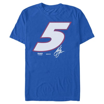  Kyle Larson Mad Engine Big Number Graphic T-Shirt - Royal