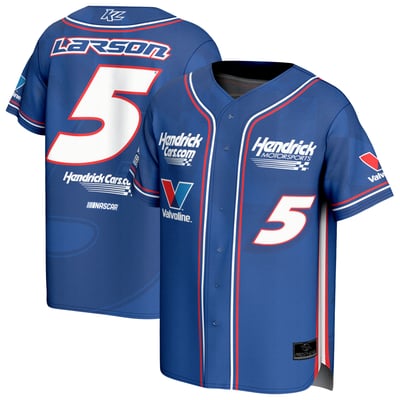  Kyle Larson ProSphere Baseball Fashion Jersey - Blue