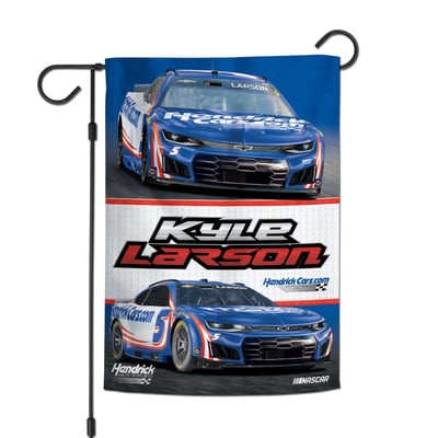 Kyle Larson WinCraft 12" x 18" Double-Sided Garden Flag