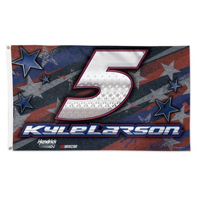  Kyle Larson WinCraft 3' x 5' Single-Sided Deluxe Flag