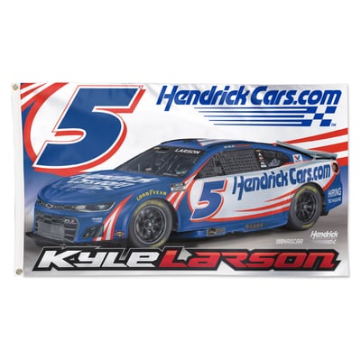 Kyle Larson WinCraft HendrickCars.com 3' x 5' Double-Sided Flag