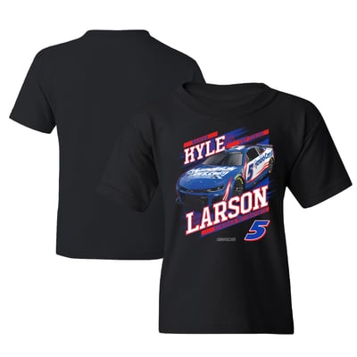 Kyle Larson Hendrick Motorsports Team Collection Youth HendrickCars.com Car T-Shirt - Black