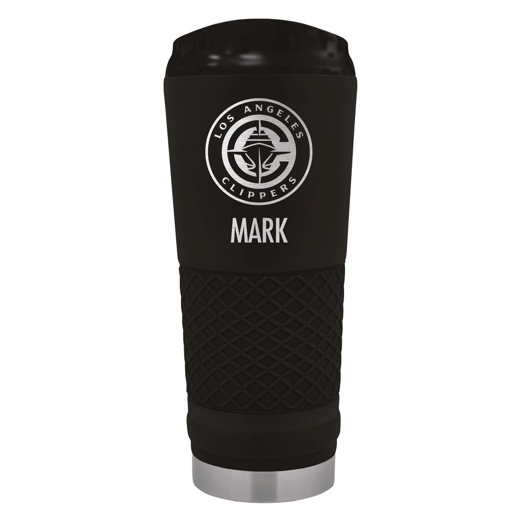 LA Clippers 24oz. Personalized Stealth Draft Tumbler - Black