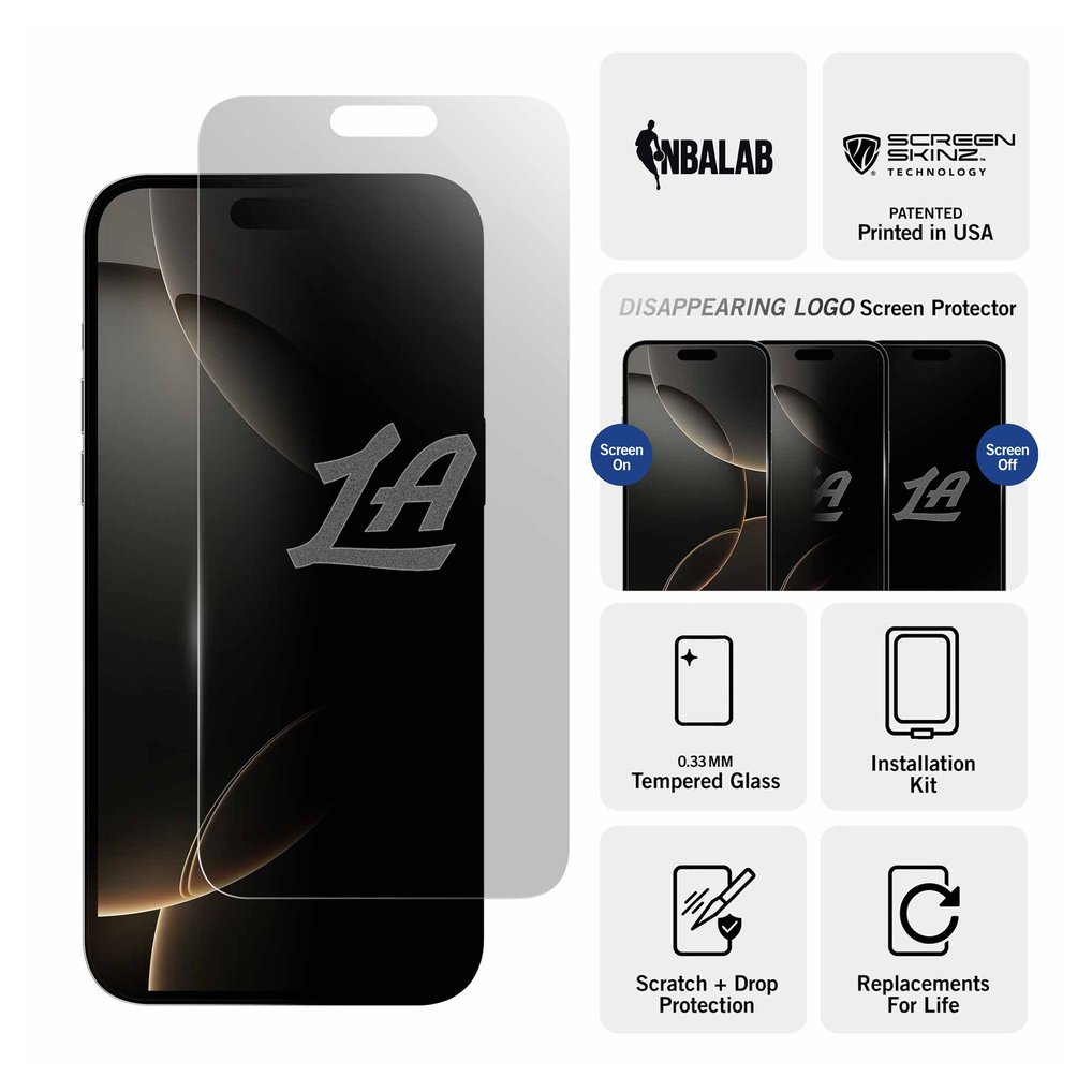 LA Clippers iPhone Clear Screen Protector