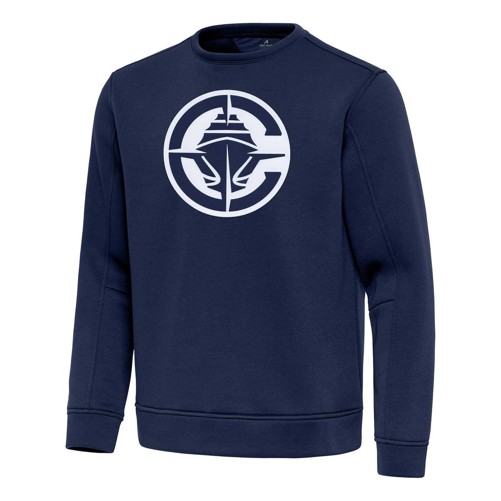  LA Clippers Antigua Relevant Pullover Sweatshirt - Navy