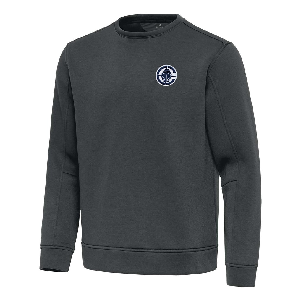  LA Clippers Antigua Relevant Pullover Sweatshirt - Pewter
