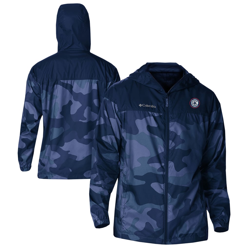 LA Clippers Columbia Flash Challenger Windbreaker Jacket - Navy