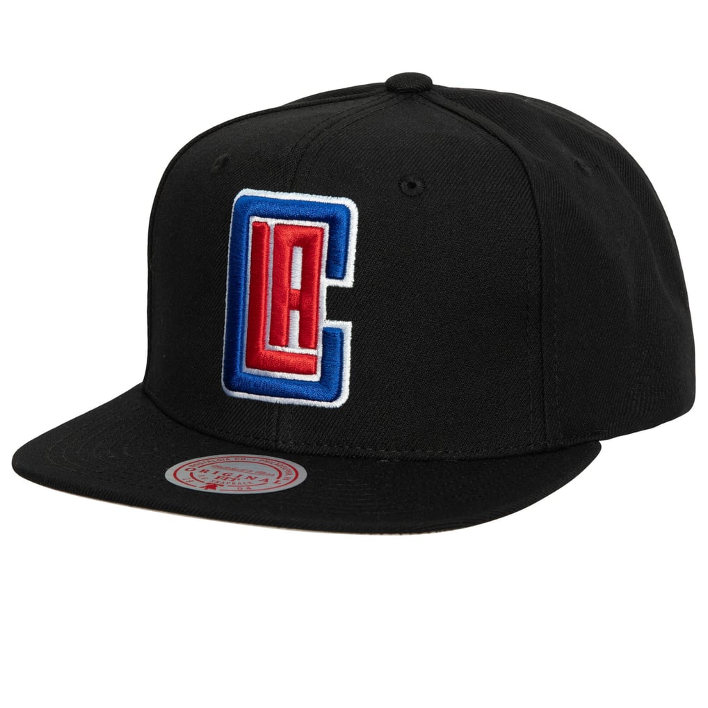 LA Clippers Mitchell & Ness Core Basic Snapback Hat - Black