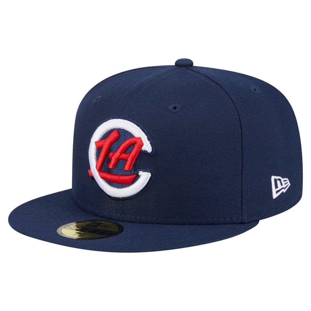  LA Clippers New Era Deceptor 59FIFTY Fitted Hat - Navy