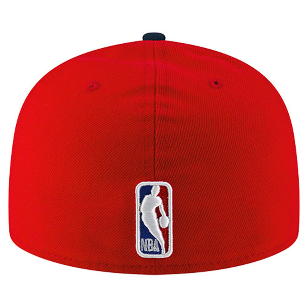  LA Clippers New Era Statement Edition Jersey Hook 59Fifty Fitted Hat - Red