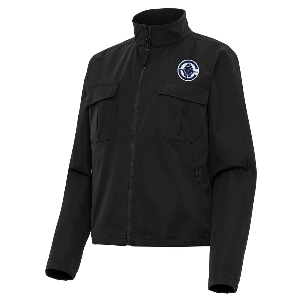  LA Clippers Antigua Women's Even Par Full-Zip Jacket - Black