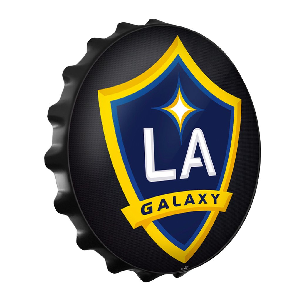 LA Galaxy 18.5" Bottle Cap Wall Sign