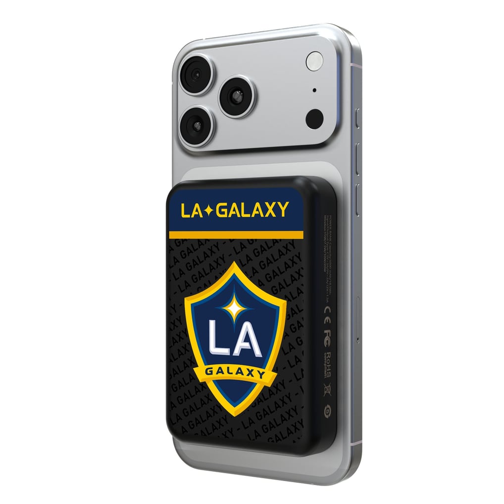 LA Galaxy 5000mAh Wireless Mag Power Bank
