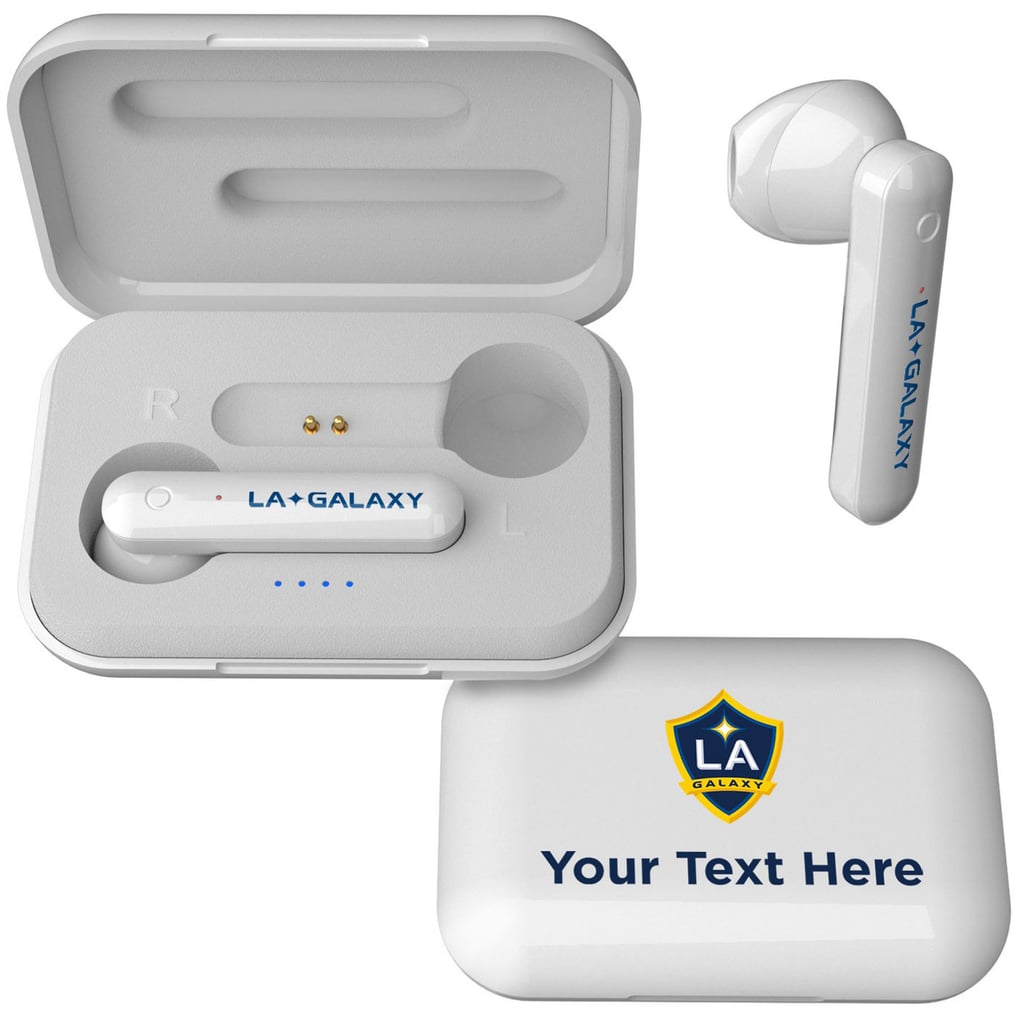 LA Galaxy Personalized True Wireless Earbuds