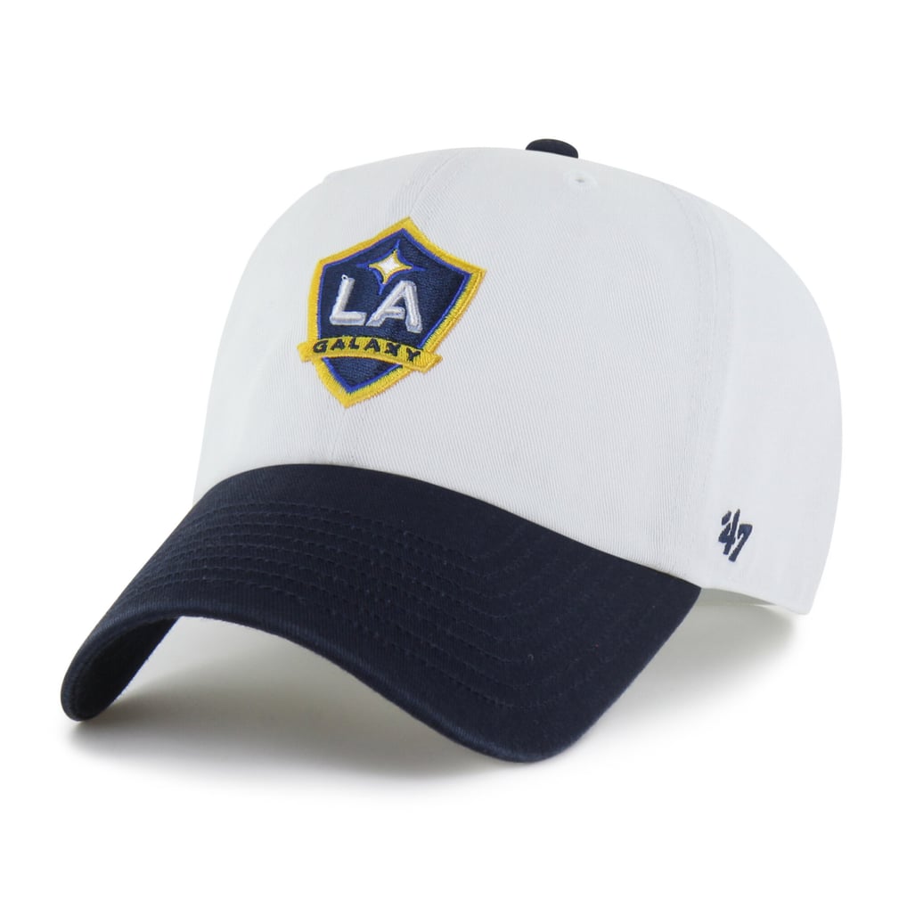  LA Galaxy '47 Two-Tone Clean Up Adjustable Hat - White