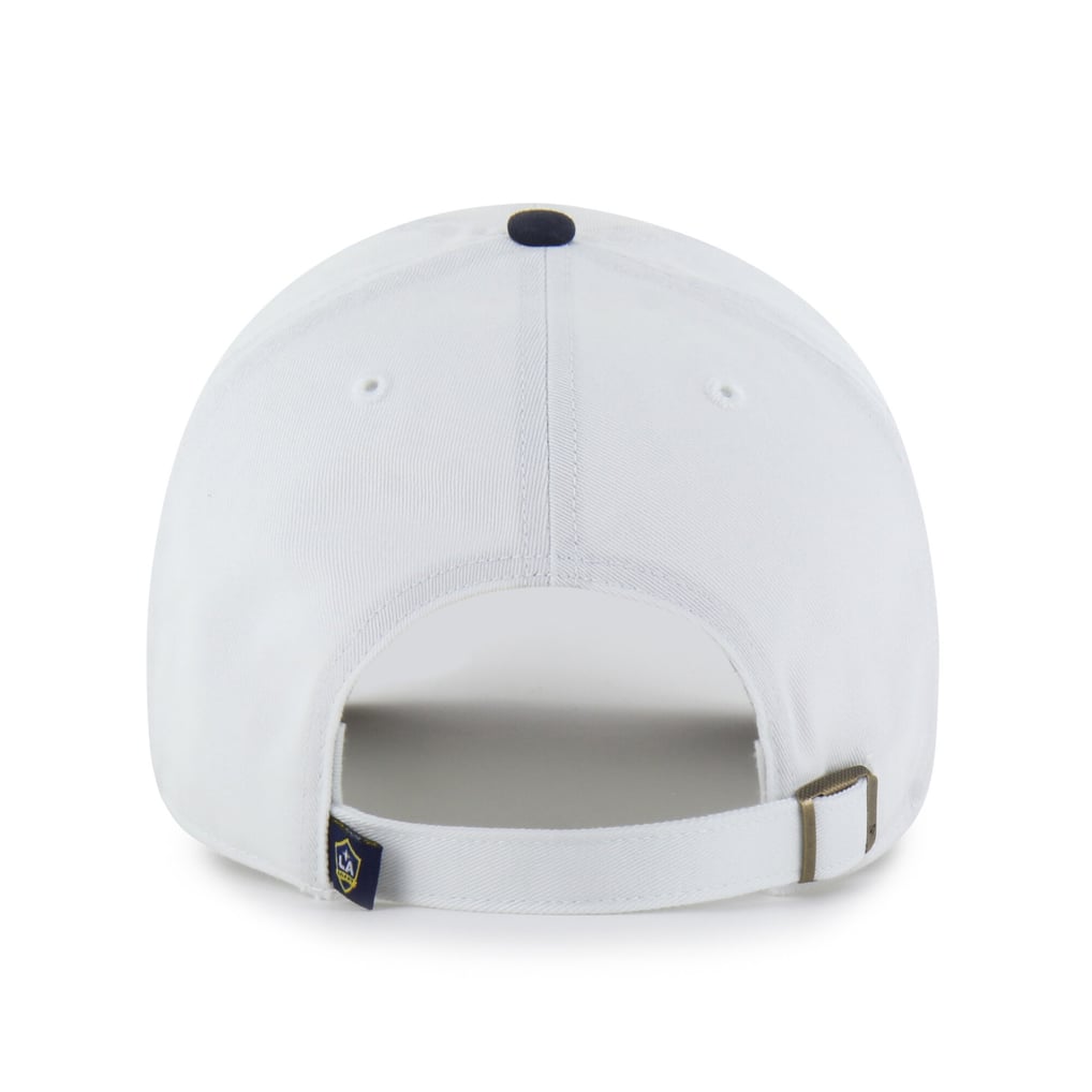  LA Galaxy '47 Two-Tone Clean Up Adjustable Hat - White