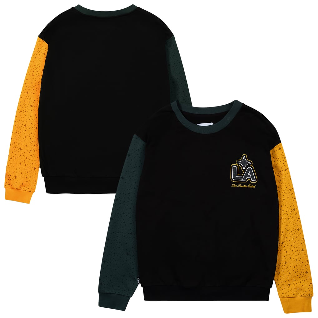 LA Galaxy Live Breathe Futbol Unisex Pullover Sweatshirt - Black