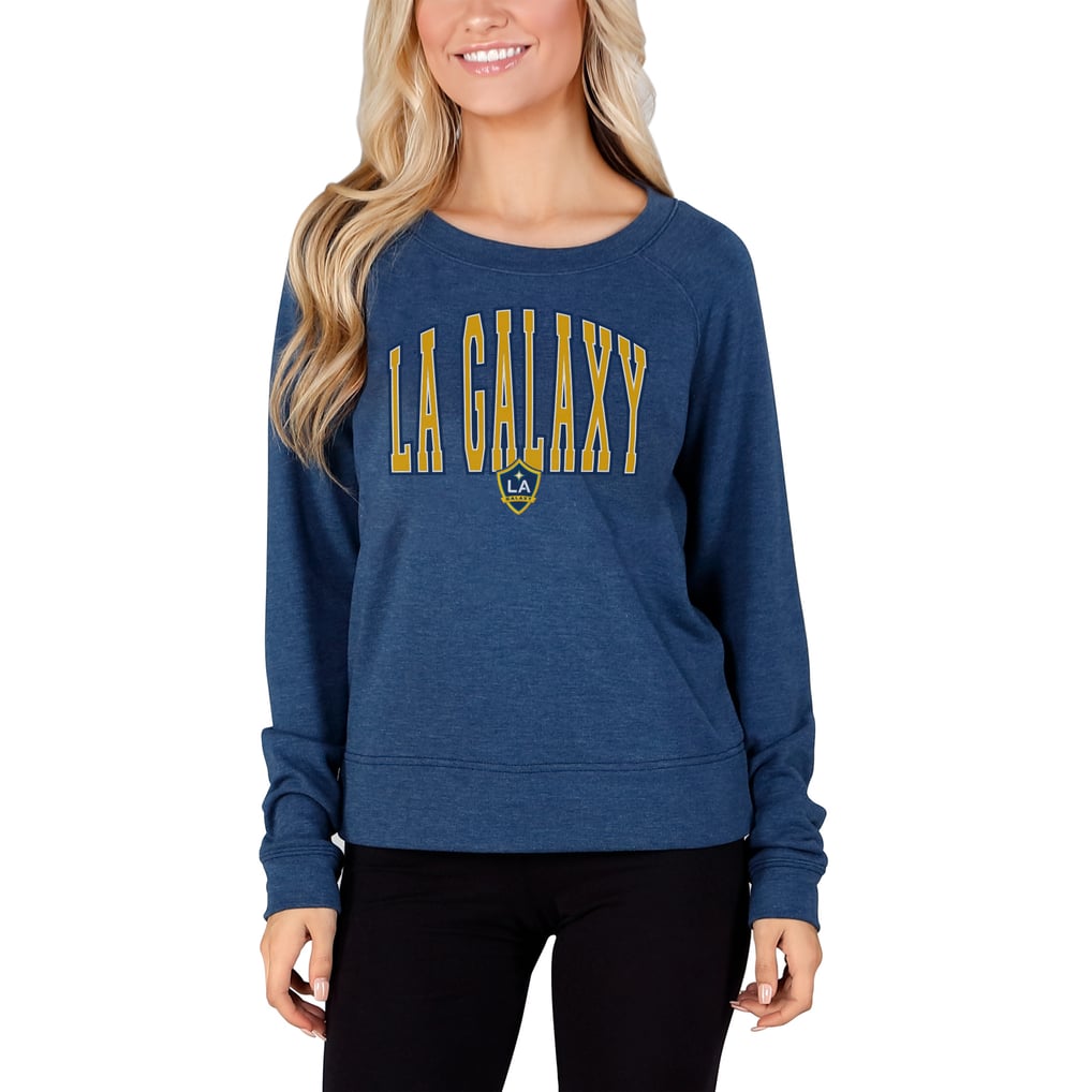 LA Galaxy Concepts Sport Women's Mainstream Terry Long Sleeve Top - Navy