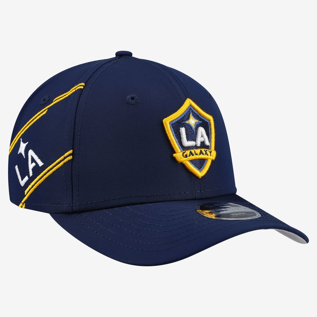 LA Galaxy New Era Youth Jersey Hook 9SEVENTY Adjustable Hat - Navy