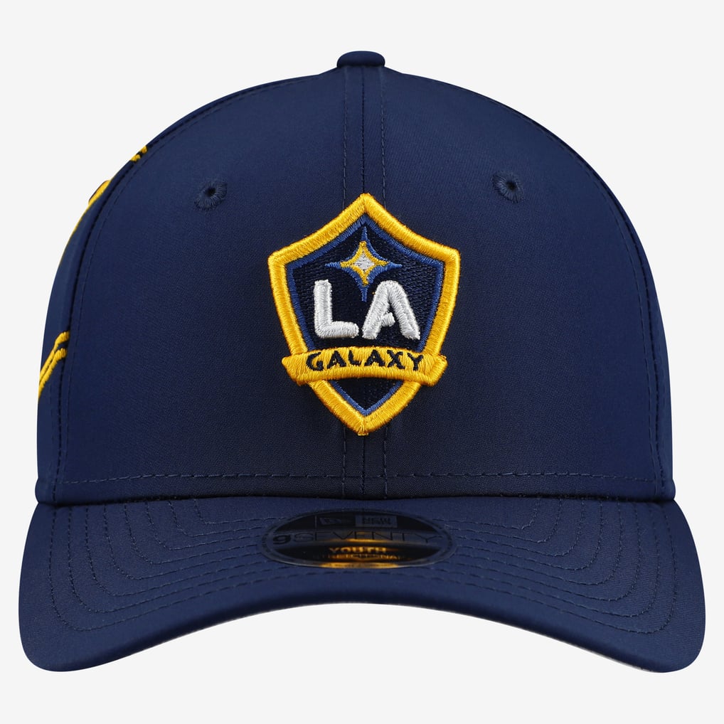 LA Galaxy New Era Youth Jersey Hook 9SEVENTY Adjustable Hat - Navy