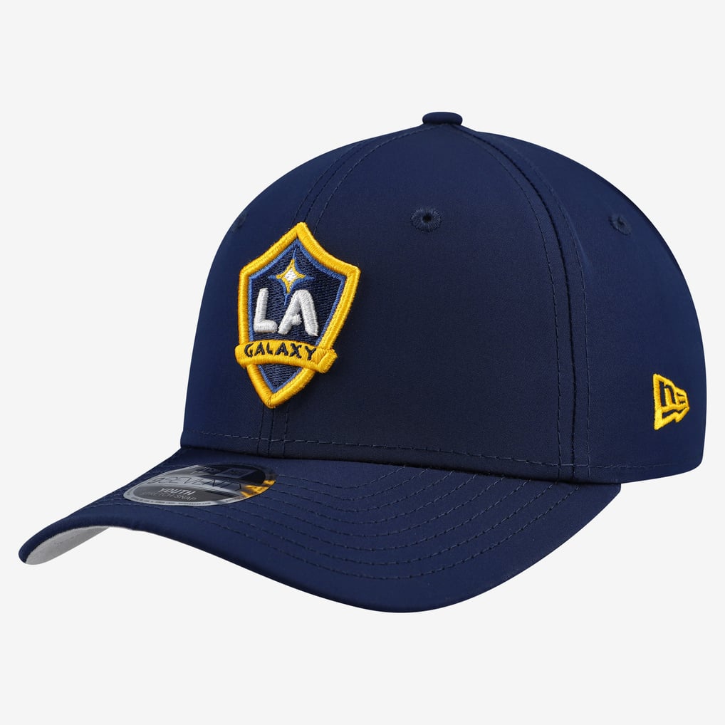 LA Galaxy New Era Youth Jersey Hook 9SEVENTY Adjustable Hat - Navy
