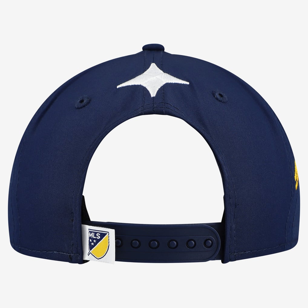 LA Galaxy New Era Youth Jersey Hook 9SEVENTY Adjustable Hat - Navy