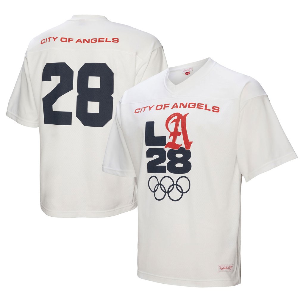 LA28 Mitchell & Ness Legacy Jersey - White