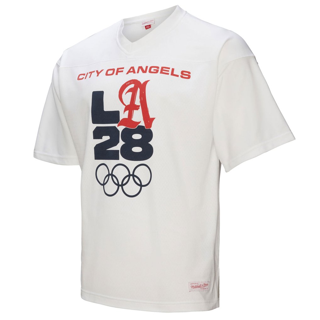 LA28 Mitchell & Ness Legacy Jersey - White