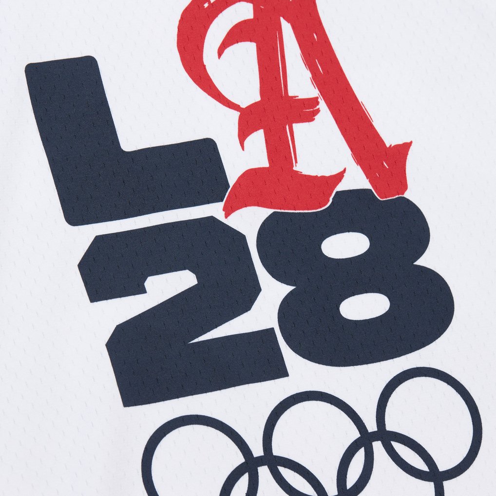 LA28 Mitchell & Ness Legacy Jersey - White