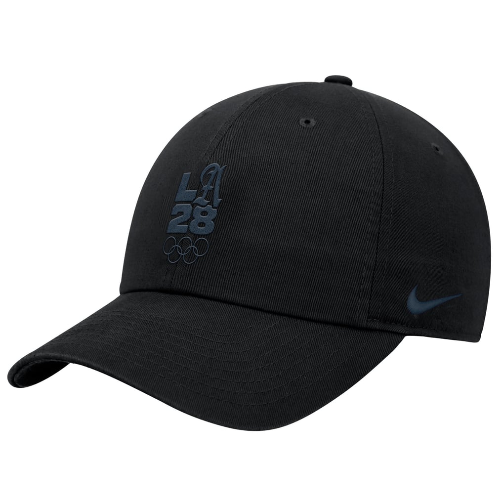 LA28 Summer Olympics Nike Script Club Adjustable Hat - Black