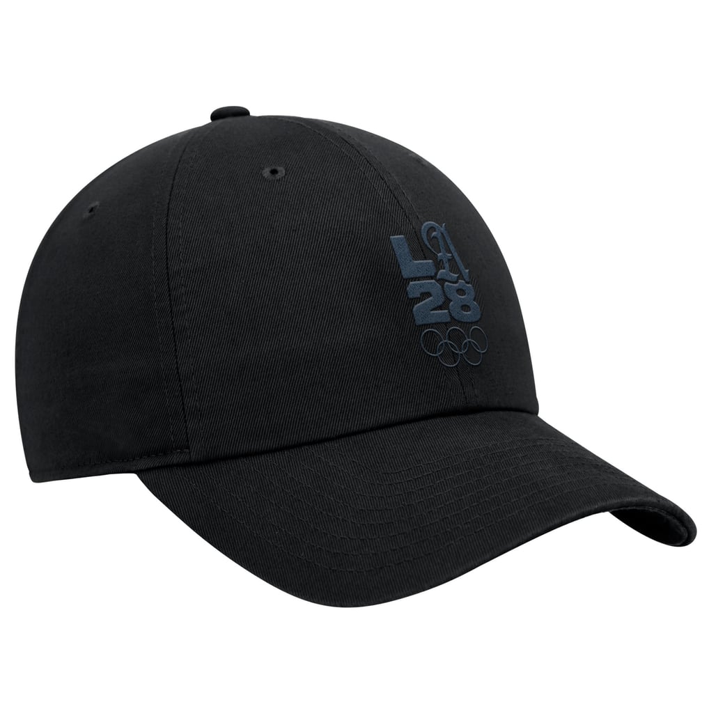 LA28 Summer Olympics Nike Script Club Adjustable Hat - Black