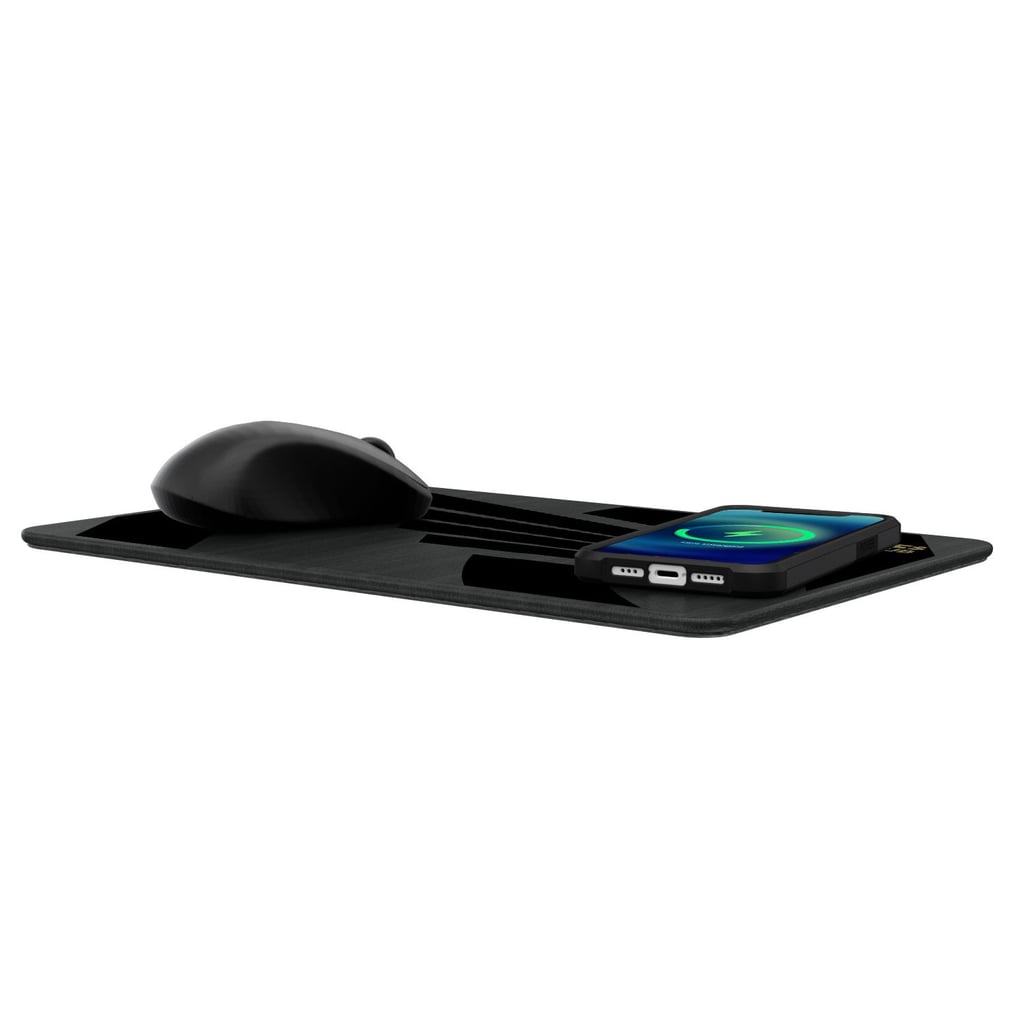 LAFC Mono Tilt Logo Wireless Charger & Mouse Pad
