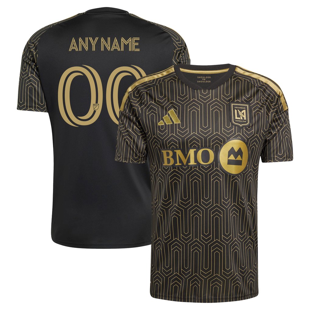  LAFC adidas 2026 2026 Primary Kit Replica Custom Jersey - Black
