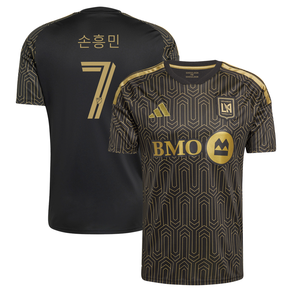  LAFC adidas 2026 Primary Kit Replica Jersey - Black