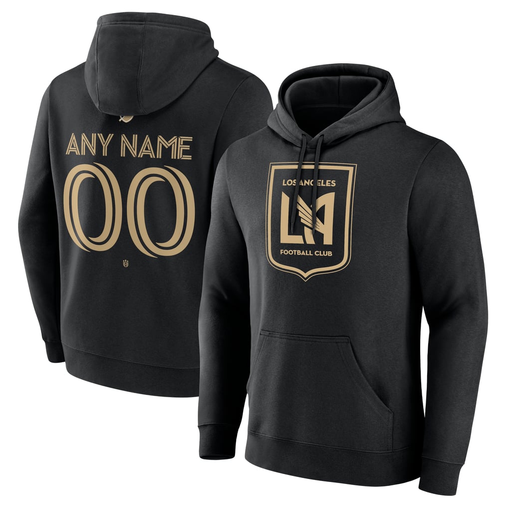 LAFC Custom Team Authentic Pullover Hoodie - Black
