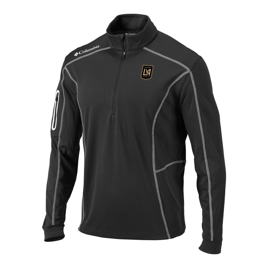 LAFC Columbia Omni-Wick Shotgun Quarter-Zip Pullover - Gray