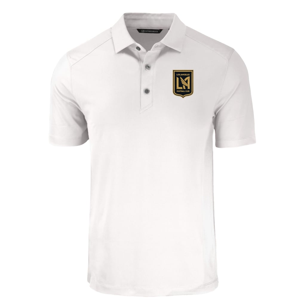 LAFC Cutter & Buck Forge Eco Stretch Recycled Polo - White
