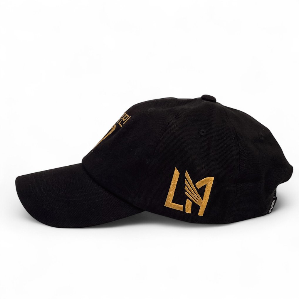 Son Heung-Min LAFC Flag Dad Adjustable Hat - Black