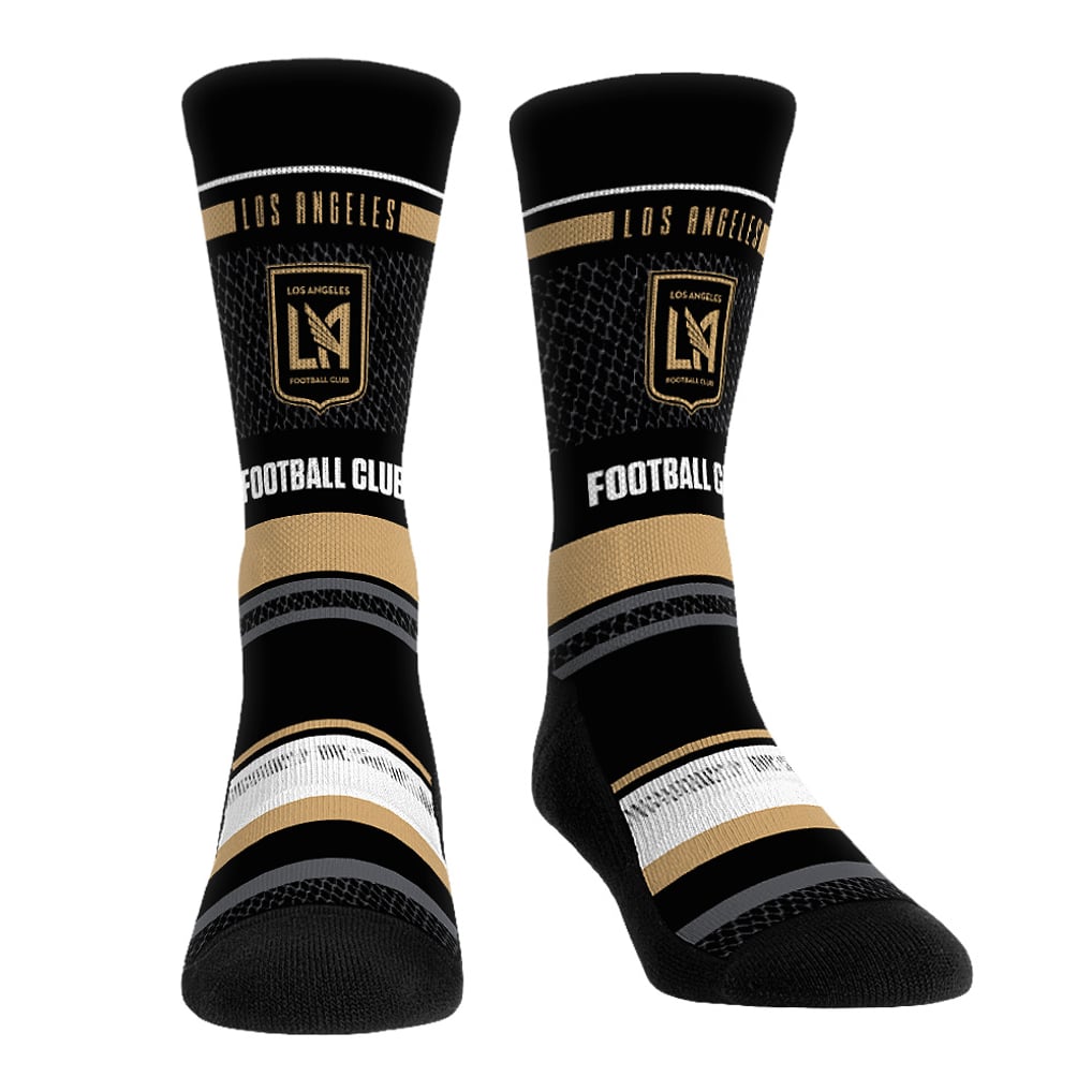 LAFC Rock Em Socks Three-Pack Crew Socks Set