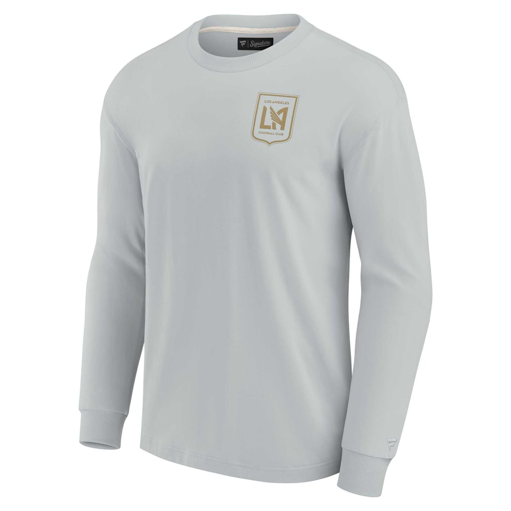 LAFC Fanatics Unisex Elements Super Soft Long Sleeve T-Shirt - Gray