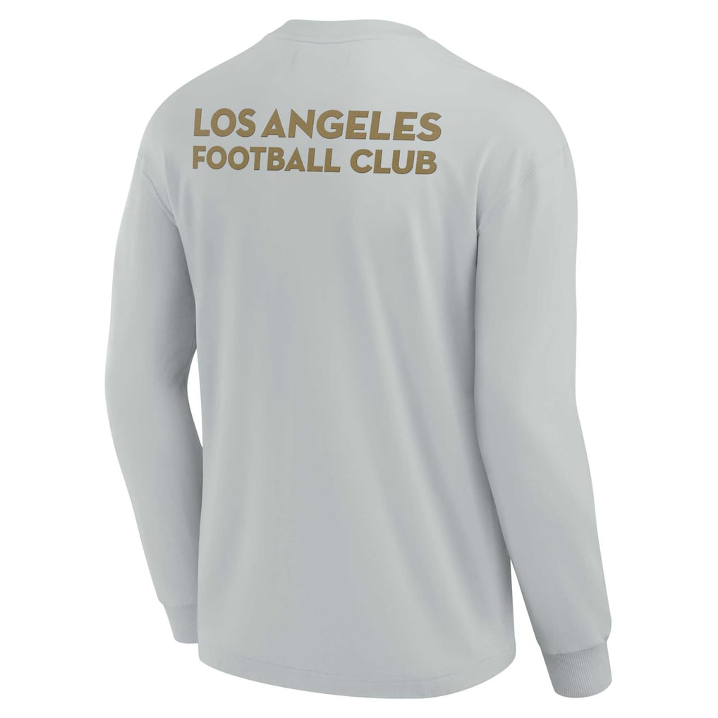LAFC Fanatics Unisex Elements Super Soft Long Sleeve T-Shirt - Gray