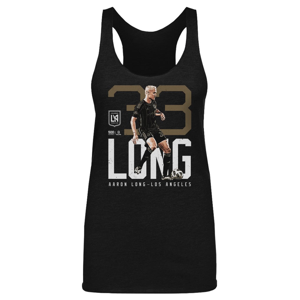 Aaron Long LAFC 500 Level Women's Bold Tri-Blend Tank Top - Black