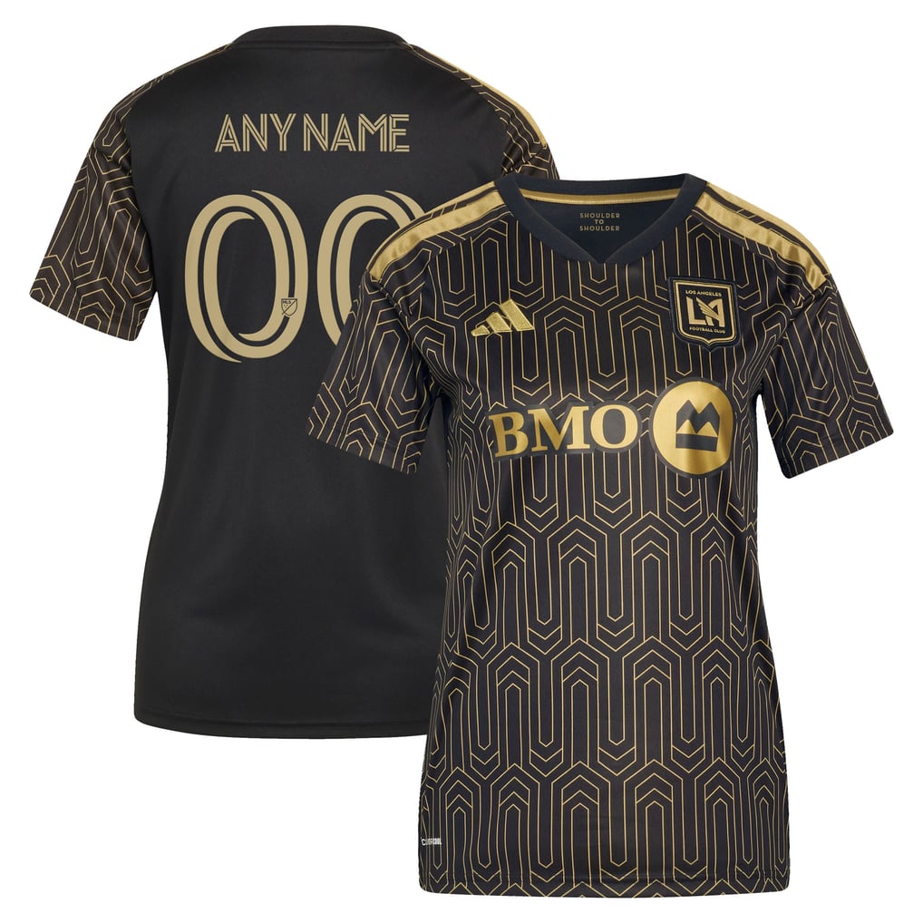 LAFC adidas Women's 2026 Primary Kit Replica Custom Jersey - Black