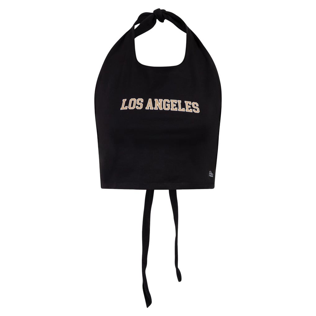 LAFC Hype and Vice Women's Tailgate Halter Cropped Top - Black