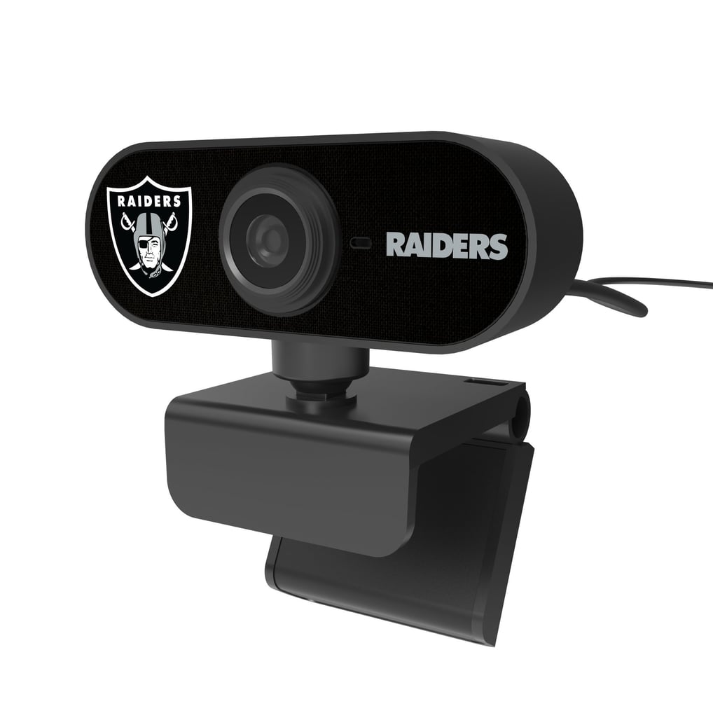 Las Vegas Raiders Keyscaper Solid Full HD USB Webcam