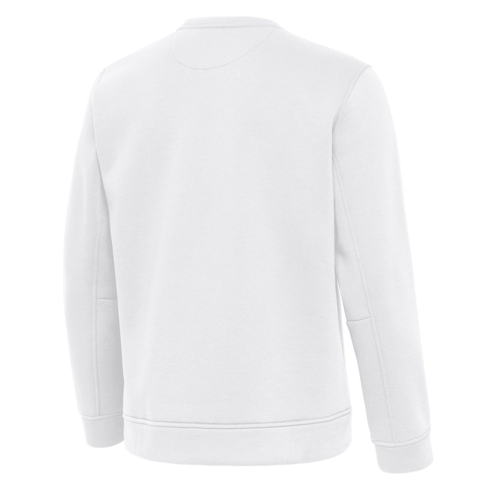 Las Vegas Raiders Antigua Relevant Lightweight Pullover Sweatshirt - White