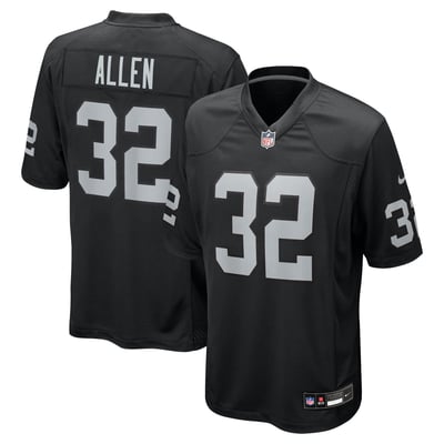 Marcus Allen Las Vegas Raiders Nike Game Retired Player Jersey - Black