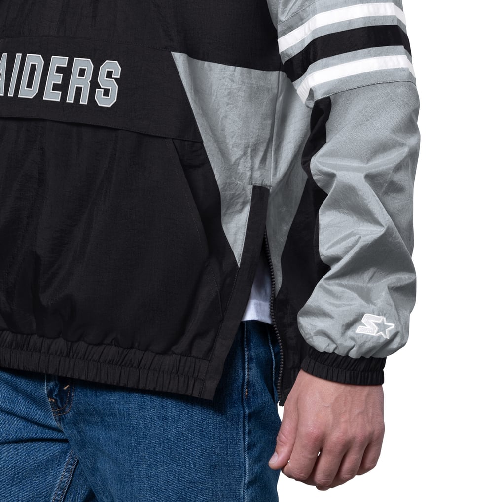 Las Vegas Raiders Starter Prospect Half-Zip Pullover - Black