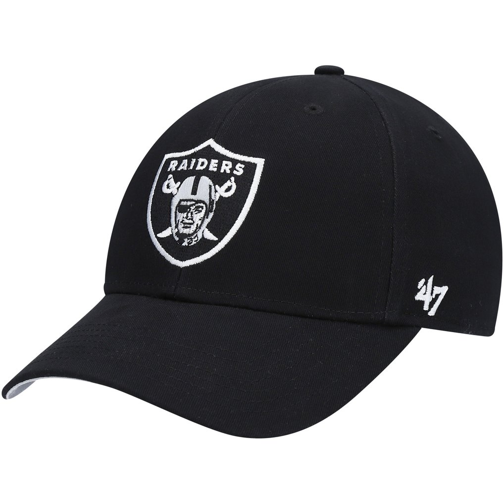 Las Vegas Raiders '47 Toddler Basic MVP Adjustable Hat - Black